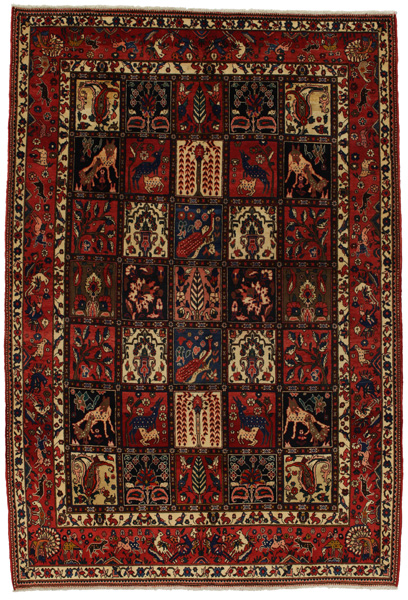 Bakhtiari - Garden Persian Carpet 318x215