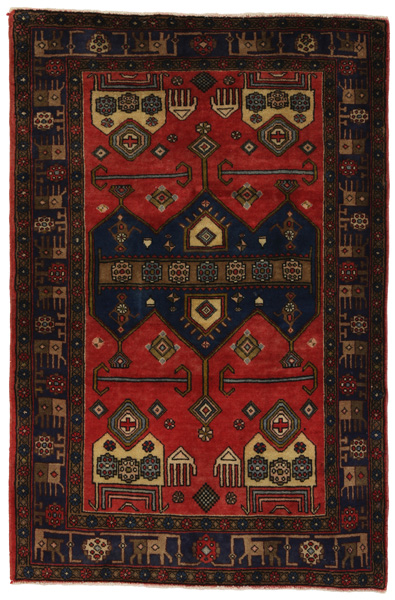 Koliai - Kurdi Persian Carpet 151x100