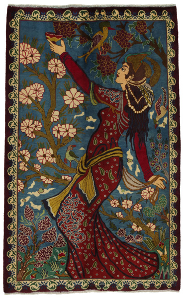 Bijar - Kurdi Persian Carpet 195x119