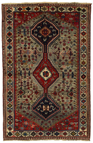 Qashqai - Gabbeh Persian Carpet 213x140