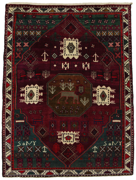 Lori - Bakhtiari Persian Carpet 210x155