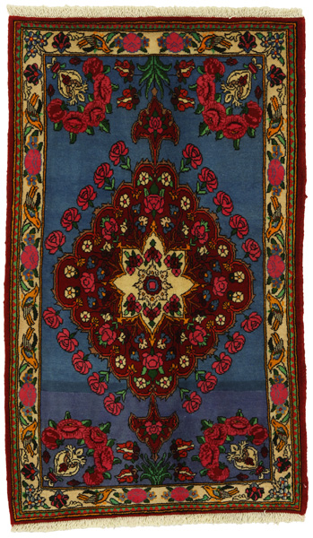 Farahan - Sarouk Persian Carpet 146x88
