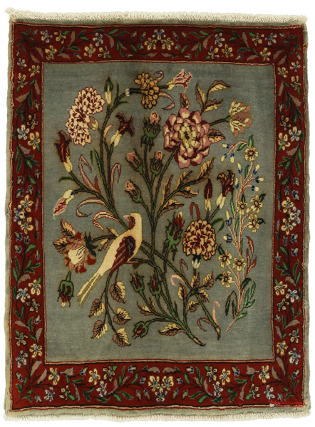 Sarouk - Farahan Persian Carpet 88x67