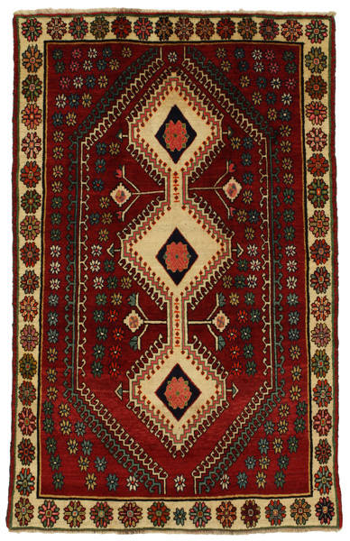 Qashqai Persian Carpet 203x129