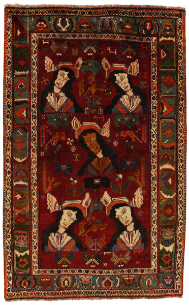 Qashqai - Gabbeh Persian Carpet 245x153