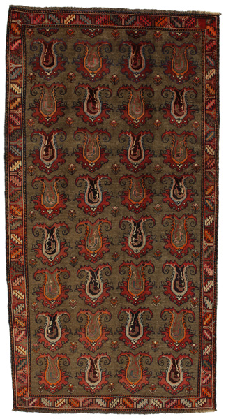 Gabbeh - Qashqai Persian Carpet 297x156