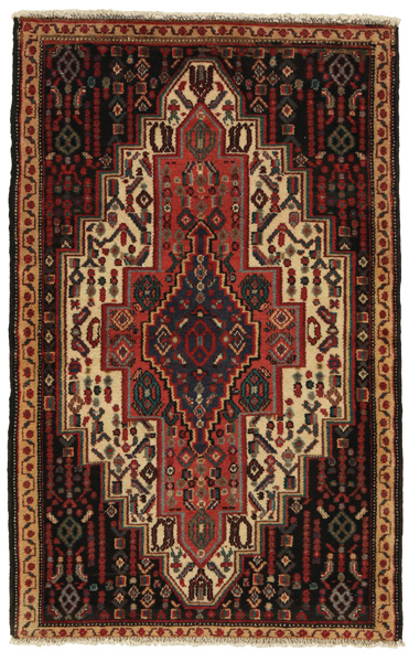 Senneh - Kurdi Persian Carpet 109x69