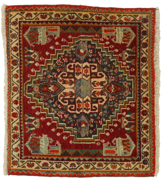Bijar - Kurdi Persian Carpet 55x63