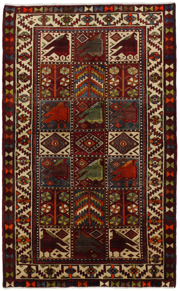 Bakhtiari - Garden Persian Carpet 245x150