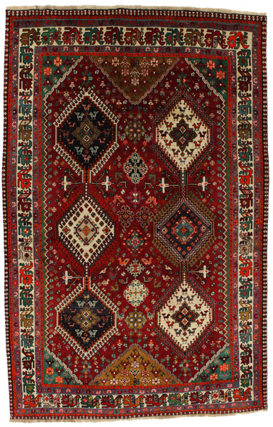 Yalameh - Qashqai Persian Carpet 310x200