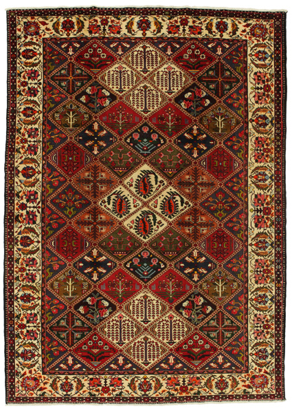 Bakhtiari - Garden Persian Carpet 302x216