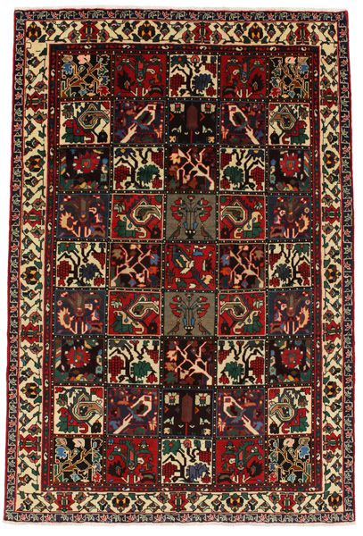 Bakhtiari - Garden Persian Carpet 300x201
