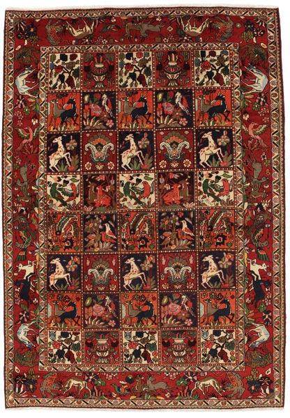 Bakhtiari - Garden Persian Carpet 298x207