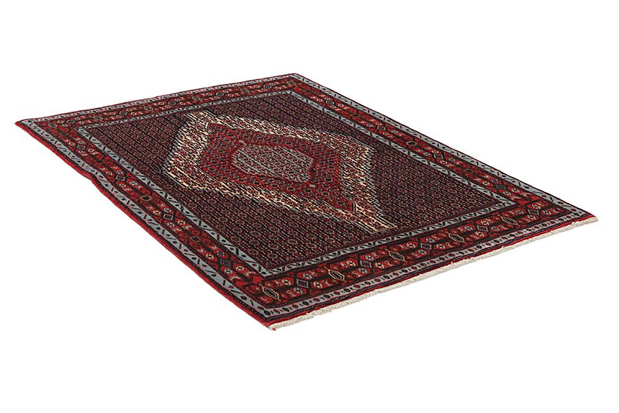 Senneh - Kurdi Persian Carpet 166x125 - Picture 1