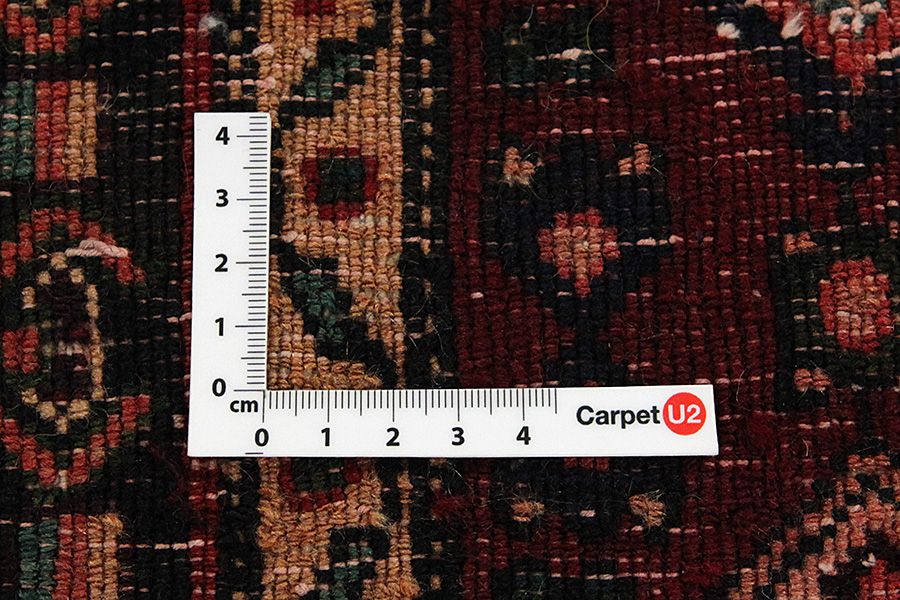 Senneh - Kurdi Persian Carpet 137x130 - Picture 3