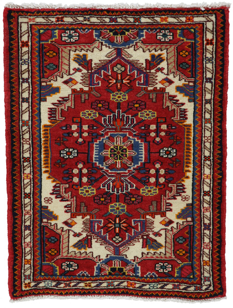 Turkaman - Hamadan Persian Carpet 90x70