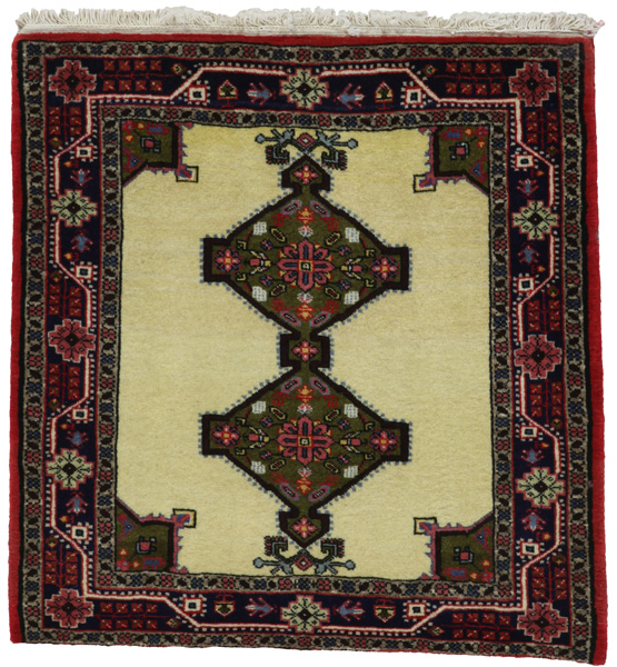 Jozan - Sarouk Persian Carpet 83x81