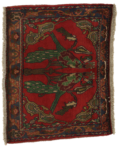 Sarouk - Farahan Persian Carpet 87x70