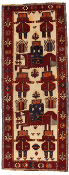 Carpet Bakhtiari Qashqai 380x149