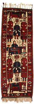 Carpet Bakhtiari Qashqai 408x143