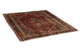 Bakhtiari - old Persian Carpet 194x158 - Picture 1