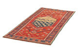 Gabbeh - old Persian Carpet 204x96 - Picture 2