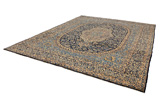 Kerman - Lavar Persian Carpet 398x307 - Picture 2