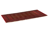 Bokhara - Turkaman Persian Carpet 137x69 - Picture 1