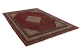 Senneh - Kurdi Persian Carpet 307x206 - Picture 1