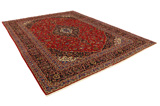 Kashan Persian Carpet 396x292 - Picture 1