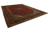 Kashan Persian Carpet 400x293 - Picture 1
