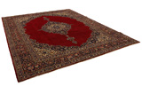 Kashan Persian Carpet 394x306 - Picture 1