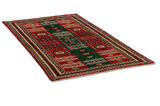 Gabbeh - Qashqai Persian Carpet 190x114 - Picture 1