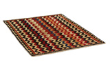 Gabbeh - Qashqai Persian Carpet 142x105 - Picture 1