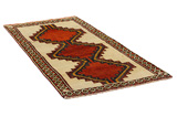 Gabbeh - Qashqai Persian Carpet 205x97 - Picture 1
