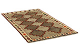 Gabbeh - Qashqai Persian Carpet 197x112 - Picture 1