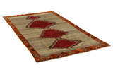 Gabbeh - Qashqai Persian Carpet 254x142 - Picture 1