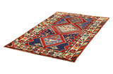 Gabbeh - Qashqai Persian Carpet 245x134 - Picture 2