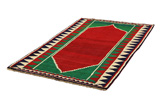 Gabbeh - Qashqai Persian Carpet 215x120 - Picture 2