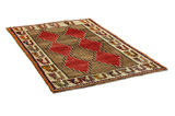 Gabbeh - Qashqai Persian Carpet 202x120 - Picture 1