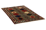 Gabbeh - Qashqai Persian Carpet 185x105 - Picture 1