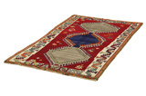 Gabbeh - Qashqai Persian Carpet 196x110 - Picture 2