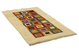 Gabbeh - Bakhtiari Persian Carpet 199x103 - Picture 1