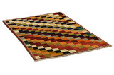 Gabbeh - Bakhtiari Persian Carpet 160x106 - Picture 1