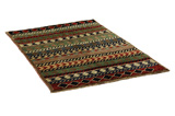 Gabbeh - Qashqai Persian Carpet 165x111 - Picture 1