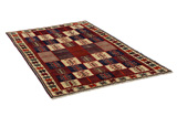 Gabbeh - Bakhtiari Persian Carpet 217x136 - Picture 1
