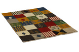 Gabbeh - Bakhtiari Persian Carpet 146x102 - Picture 1