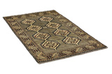 Gabbeh - Qashqai Persian Carpet 195x108 - Picture 1