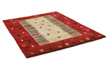 Gabbeh - Qashqai Persian Carpet 244x191 - Picture 1