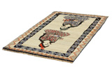 Gabbeh - Qashqai Persian Carpet 203x117 - Picture 2